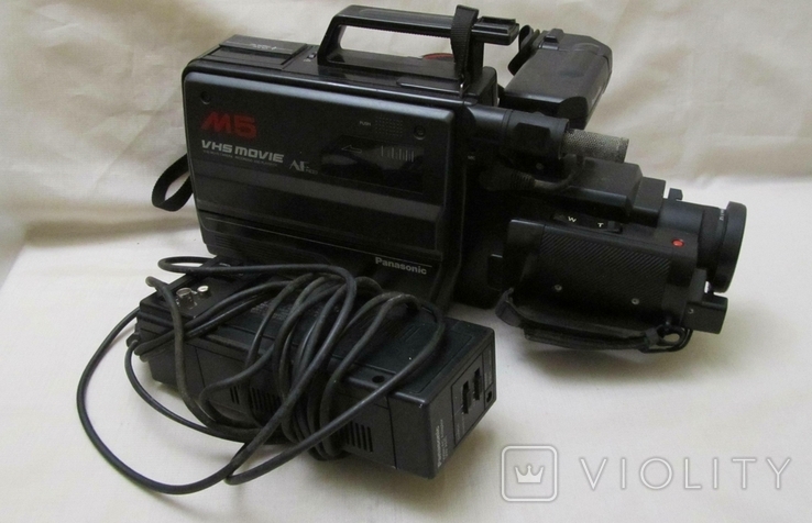 Відеокамера Panasonic NV-M5E VHS Movie. Made in Japan., фото №2