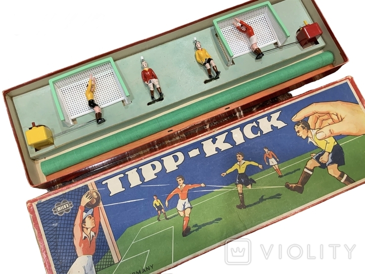Оригінальна футбольна гра Mieg Tip-Kick 50-60-х років Німеччина, фото №2