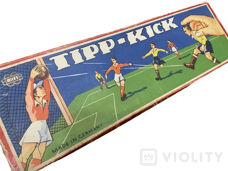 Оригінальна футбольна гра Mieg Tip-Kick 50-60-х років Німеччина, фото №11