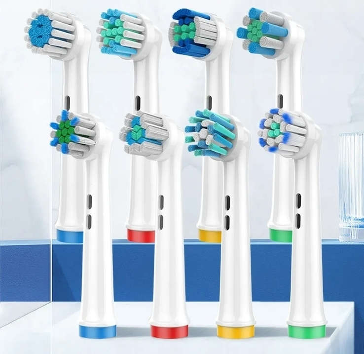 Насадки для зубной щётки Oral-B (Профессиональная/Деликатная/Модернизированная) чистка, фото №8