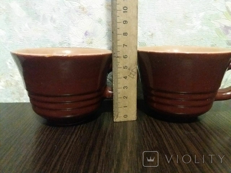 Чашки Обливная керамика, фото №11