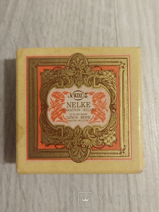 Винтажное миниатюрное мыло NELKE, фото №2