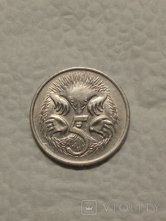 5 центів 1979р. Мідно-нікелевий сплав. Австралія., фото №2