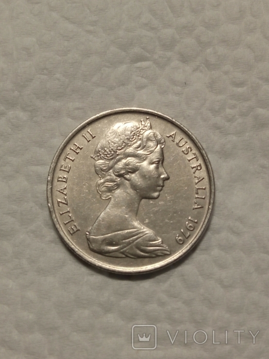 5 центів 1979р. Мідно-нікелевий сплав. Австралія., фото №3