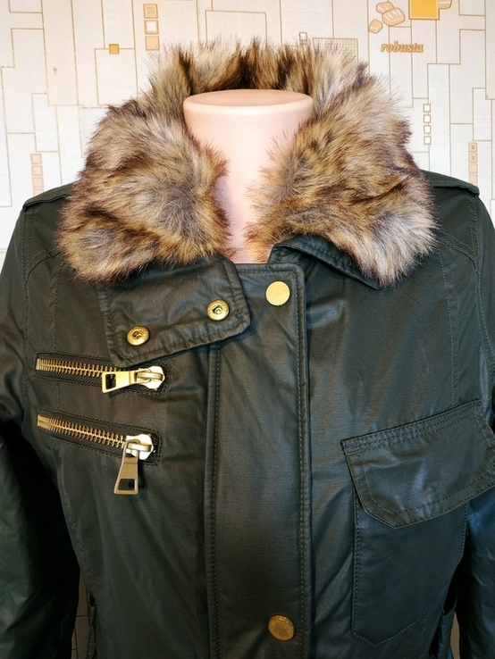 Куртка утеплена жіноча OUTERWEAR єврозима нейлон p-p 10(38), фото №6