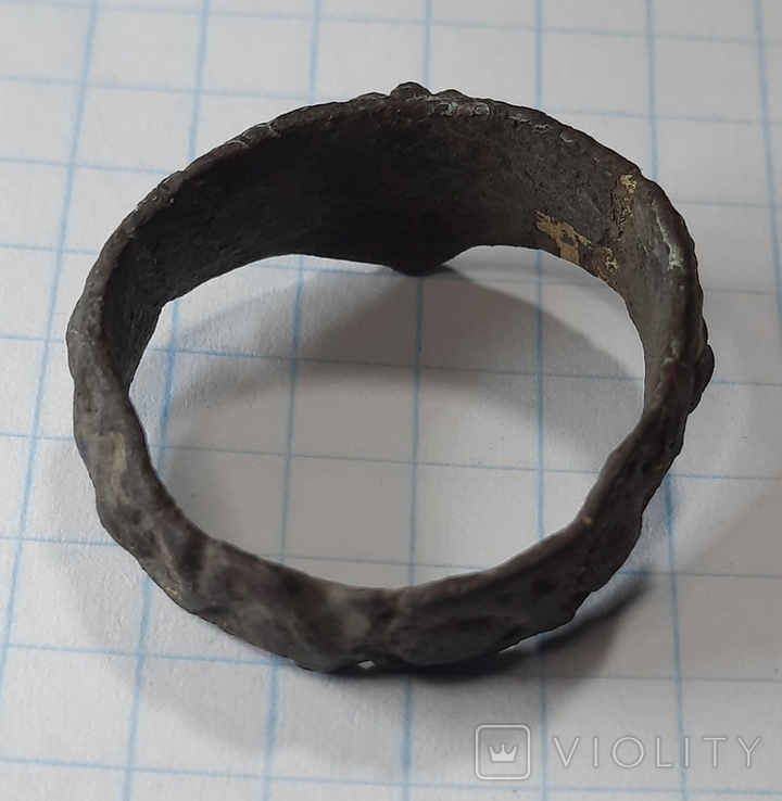 Перстень - Тюльпан (псевдолучник емалі, позолота), фото №9