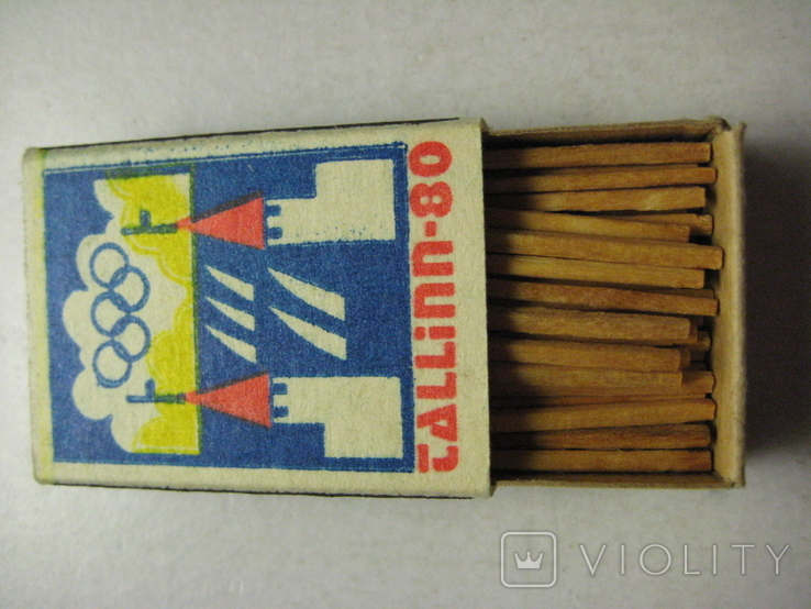 Коробка спичек " Tallinn - 80 "- Таллин - 80 . Московская Олимпиада , СССР 1980 год., фото №10