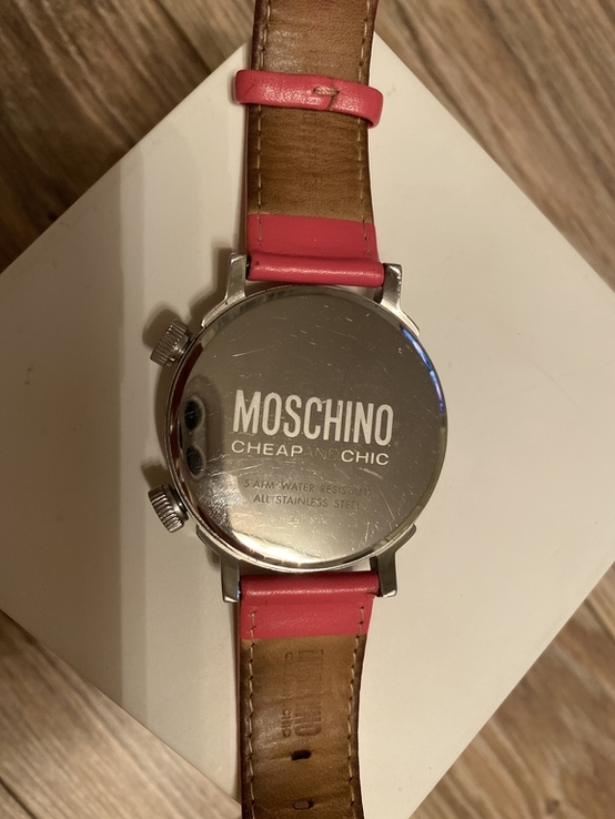 Часы Moschino розовые оригинал, фото №7