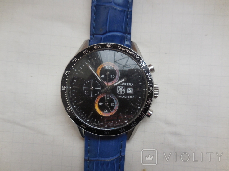 Мужские часы TAG Heuer Carrera хронограф (копия), фото №3