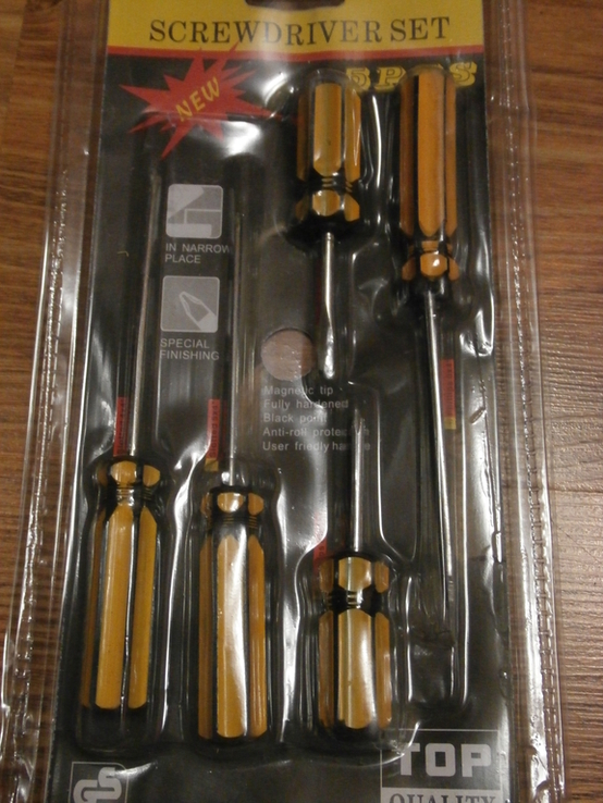 Набор отверток Screwdriver set 5 шт, photo number 3