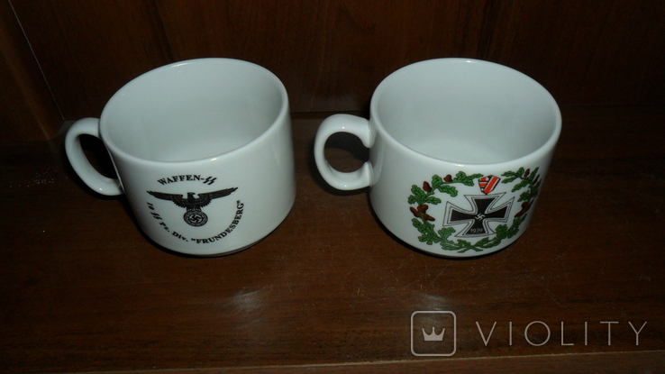 Две чайных чашки., фото №3