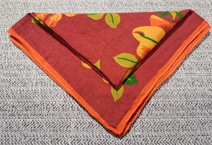 Яркий карманный платок Seo, 32/30,5 см, фото №5