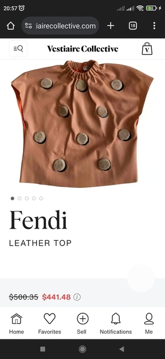 Fendi блуза, photo number 2
