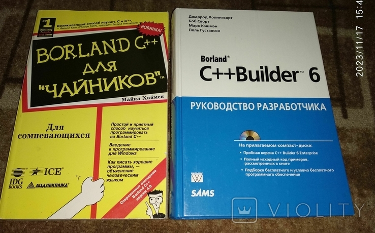 Borland C++ для "Чайников".Borland C++ Builder 6 2 книги, фото №2