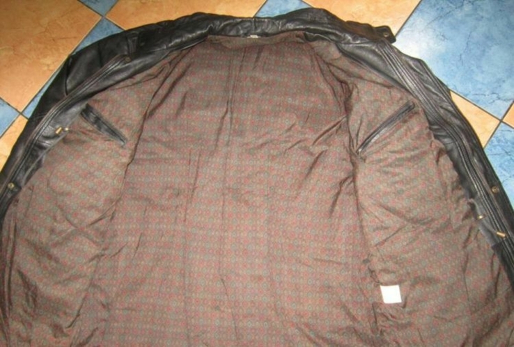 Велика шкіряна чоловіча куртка ECHT LEDER. Німеччина.64р. Лот 1111, photo number 8