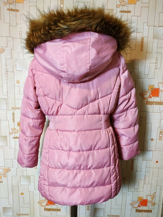 Куртка зимова на хутрі THIS COAT дівчинка прибл. 8 років, numer zdjęcia 7