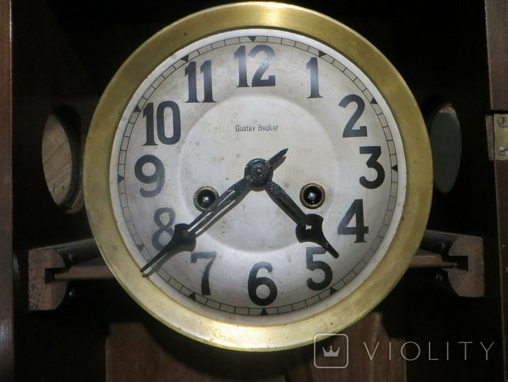 Раритетные Часы Густав Беккер, фото №11