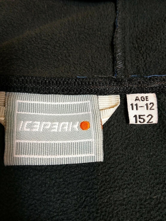 Термокуртка ICEPEAR унісекс софтшелл стрейч на 11-12 років(152 см), фото №10