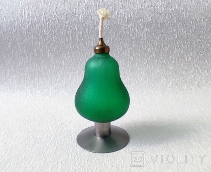 Масляна Лампа Зелене Скло, фото №2