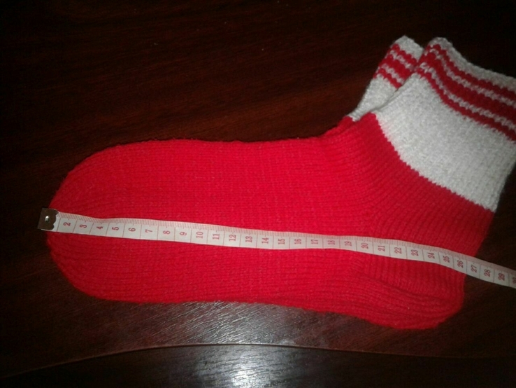 Теплі в'язані шкарпетки 39р