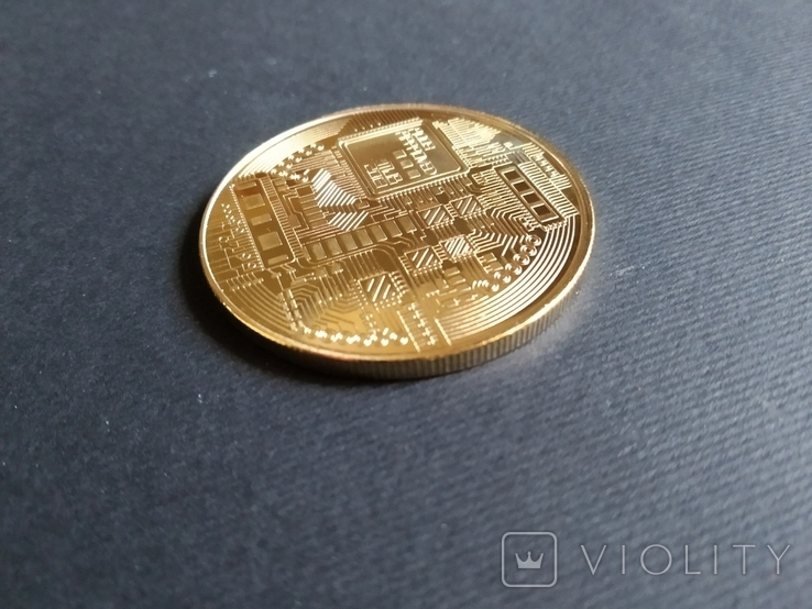 Gold-Bitcoin Token (40 Mm) – Souvenir, Deko Oder Geschenk Für Krypto-Fans