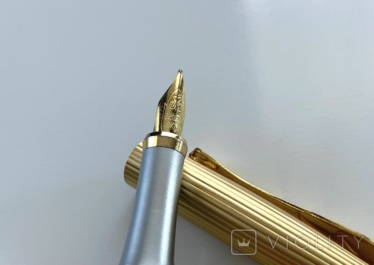 Перьевая ручка. Перо - 18K GP., фото №4