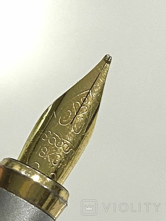 Перьевая ручка. Перо - 18K GP., фото №7