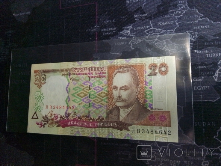 20 гривень 2000 г. Стельмах, фото №2