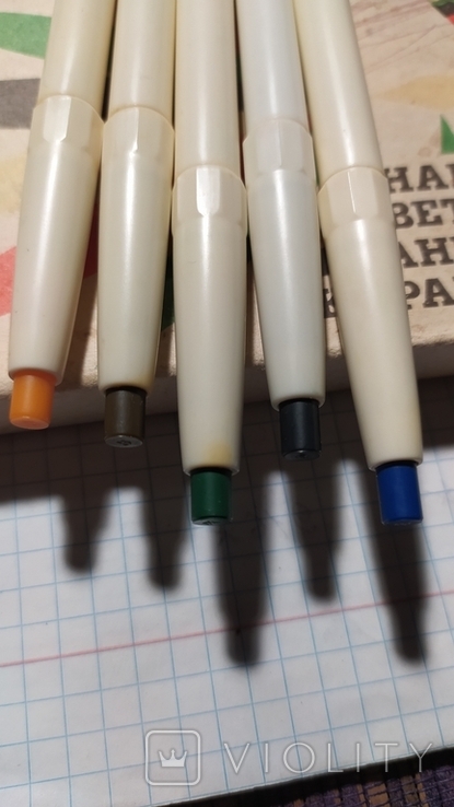 Набор цветных механических (цанговые) карандаши, фото №4