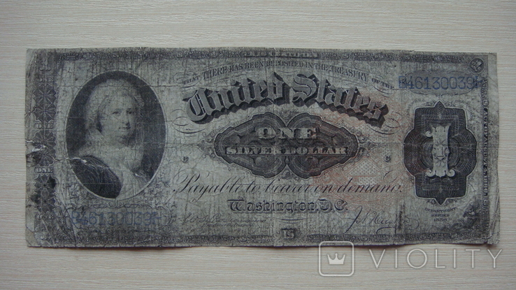 США 1 доллар 1886, фото №2