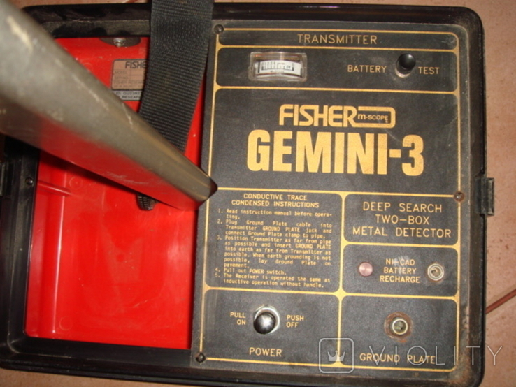 Глубинник Fisher Gemini 3 американец, фото №5