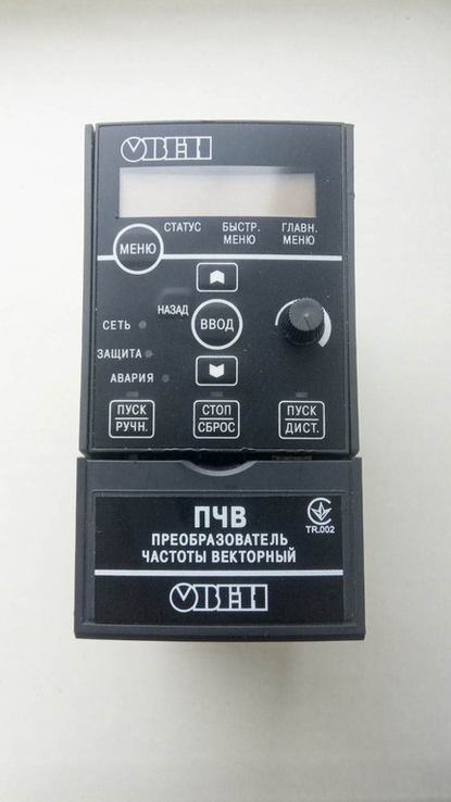 Перетворювач частоти Овен ПЧВ1 380В 0.75 кВт 0.75 кВт, фото №2