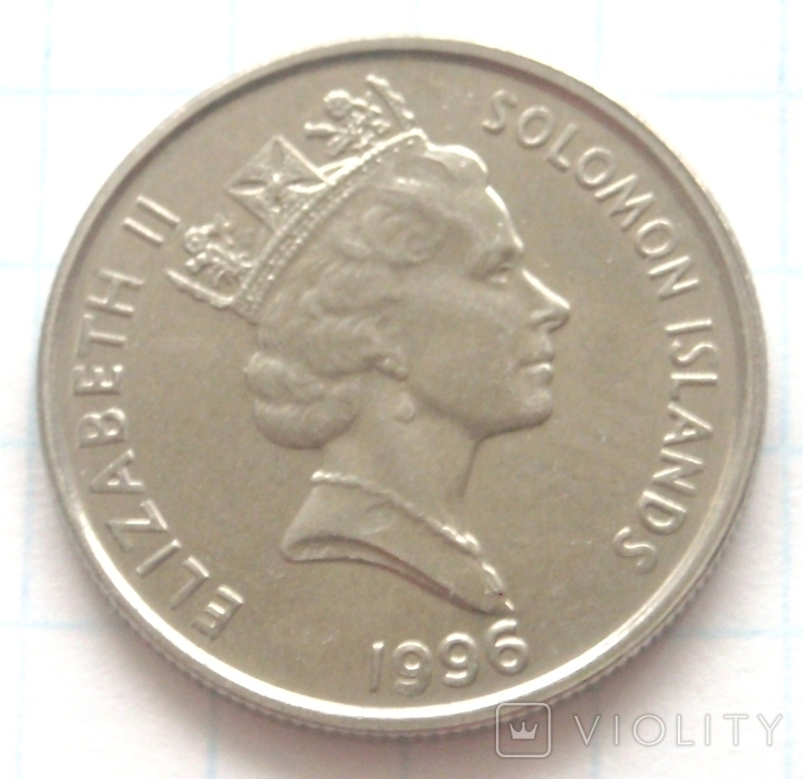 5 центів, Соломонові острови, 1996р., фото №3