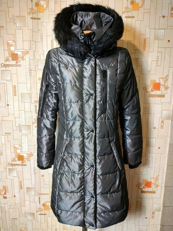 Пальто довге жіноче зимове NEXT р-р 10(38), photo number 2
