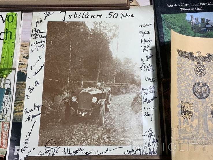 Третій рейх Дюссельдорф Дозвіл на роботу автомайстру 1941 + його колекція з СТО Volvo, фото №6