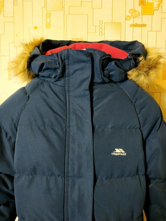 Куртка зимня. Пальто для дівчинки KIDS TRESPASS на 9-10 років(134-140 см), numer zdjęcia 4