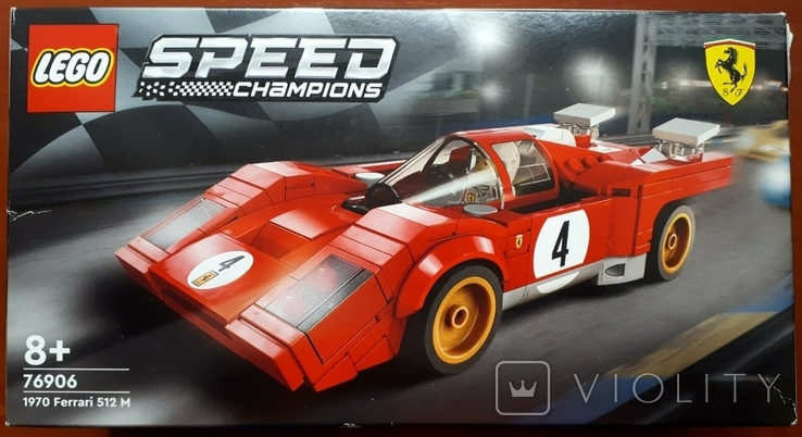 LEGO Speed Champions 1970 Ferrari 512 M (76906), фото №2