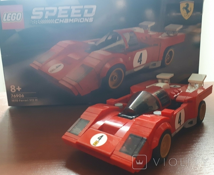 LEGO Speed Champions 1970 Ferrari 512 M (76906), фото №7