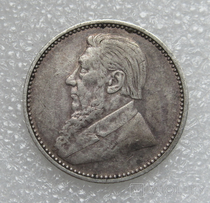 6 пенсов 1896 г. ЮАР (Трансвааль), серебро, фото №3
