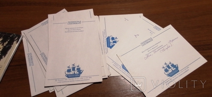 Набір листівок Ленінград 1986, фото №11