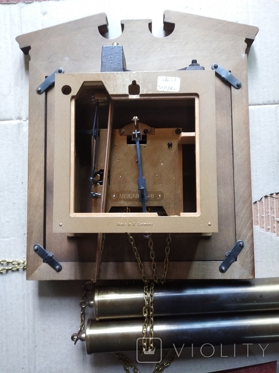Часы напольные ANKRA W. GERMANY высота 1 м 70 см, фото №13