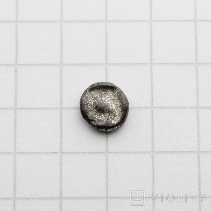 Іонія, м.Мілет, VI-V ст. до н.е. срібний тетартеморіон, 0.17г., фото №6