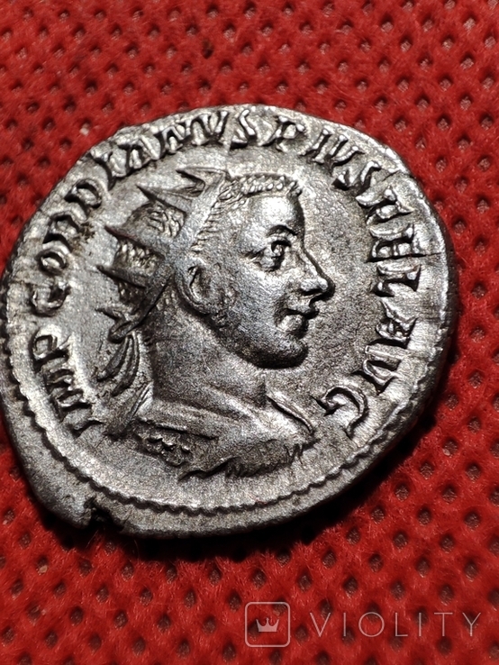Рим. Гордиан 3 . Антониниан. 238- 244 г.г.н.э. Серебро., фото №5