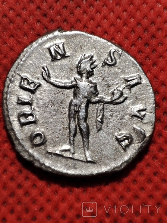 Рим. Гордиан 3 . Антониниан. 238- 244 г.г.н.э. Серебро., фото №6