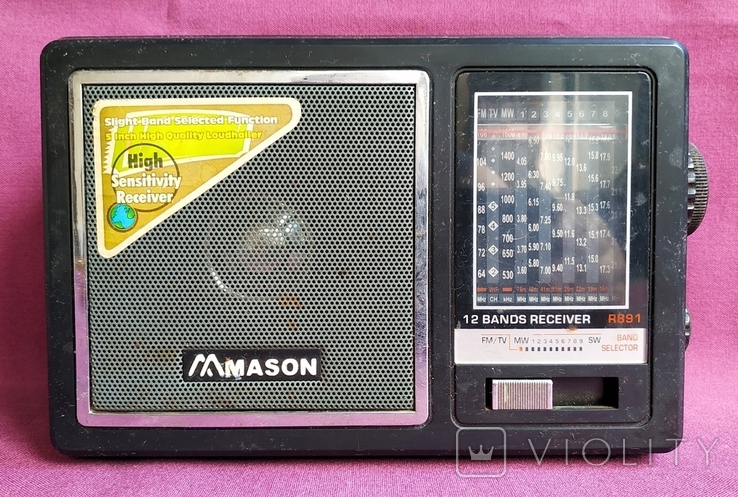 Радіоприймач Mason 891 / Радиоприемник Mason 891., фото №2