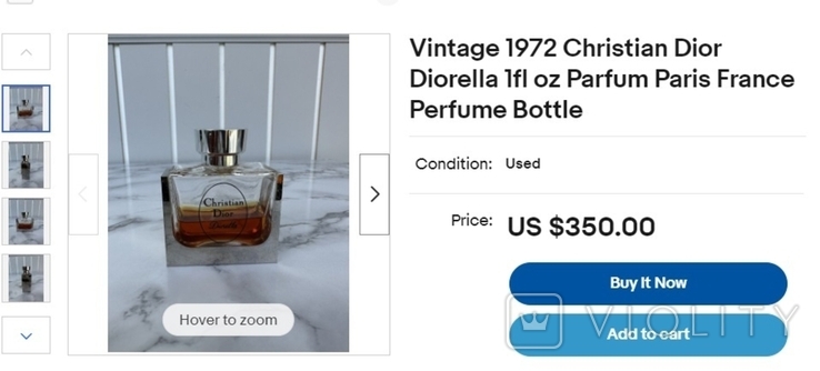 Christian Dior Diorella Вінтажний парфумер Едмонд Рудницька 1972, фото №3