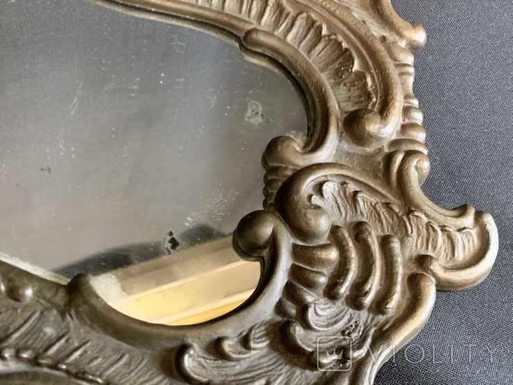 Вінтажне настінне дзеркало Ангели Путті бароко Європа, фото №6