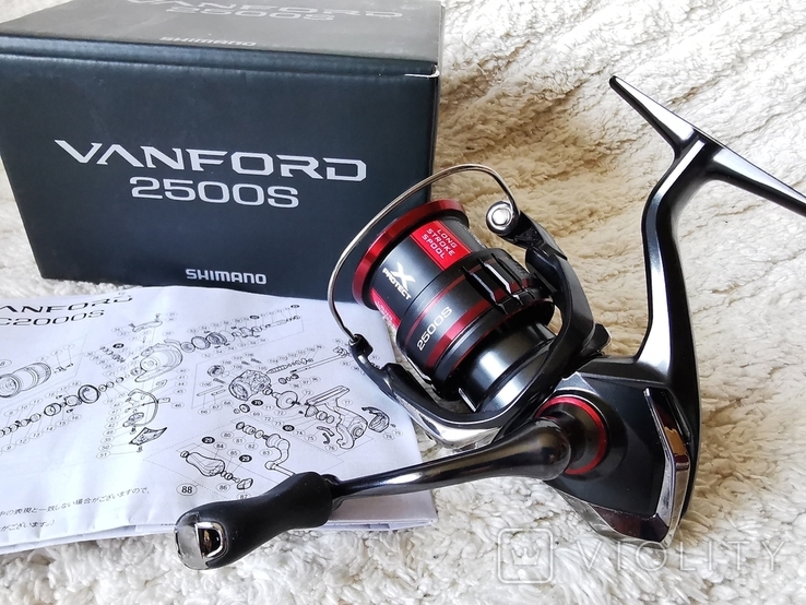 Moulinet De Pêche Shimano Vanford 2500S - Toupie 24, Ratio 5.1, 175g - Neuf Sous Emballage D'origine (Japon)