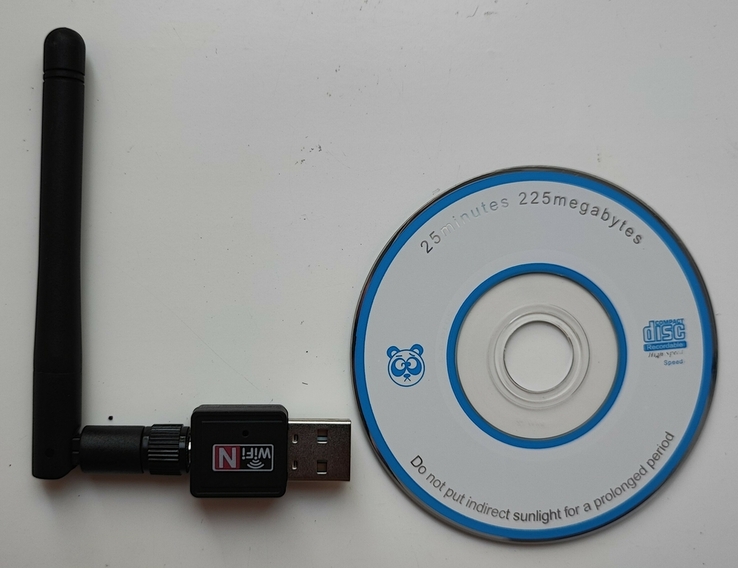 Сетевой адаптер USB 2.0 Wi-Fi 802.11n с антенной, фото №5