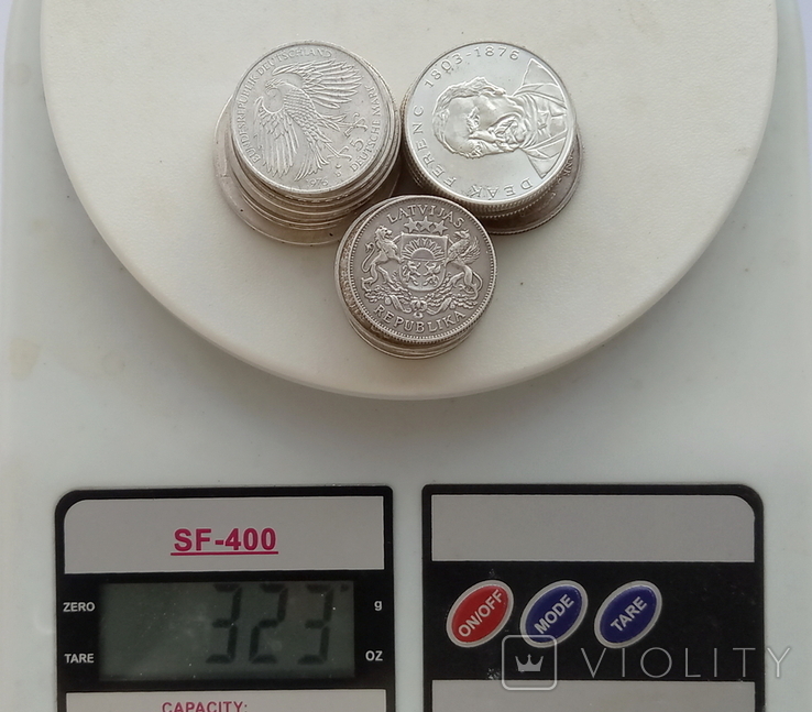 Срібні монети 323 грм., фото №6